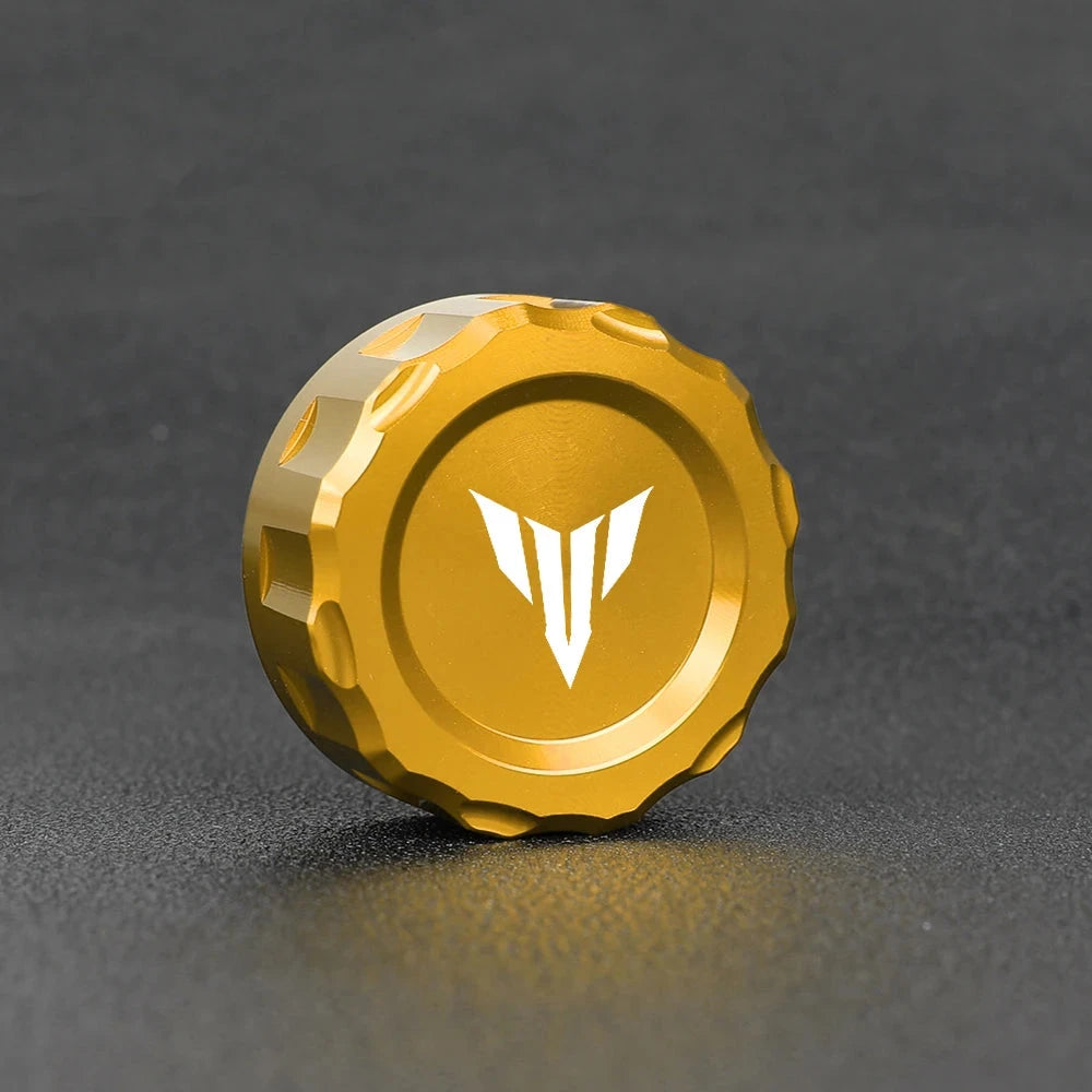 Motorcycle Rear Brake Fluid Reservoir Cap Oil Cup for Yamaha MT07 FZ07 MT 07 MT03 MT25 MT09 FZ09 MT 09 MT10 MT-10 MT01 MT-01 03 GlowCart