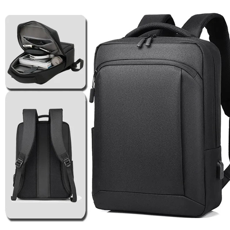 Man Oxford Backpacks High Quality Men 15.6 inch Laptop GlowCart