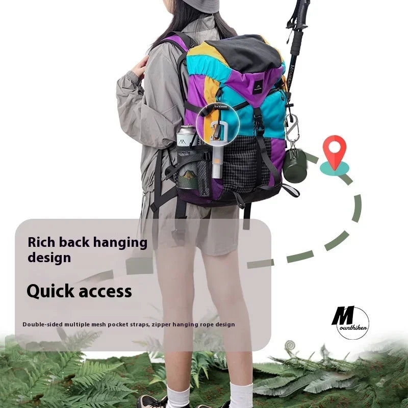 MOUNTAINHIKER 27L 35L Outdoor Camping Mountaineering Bag