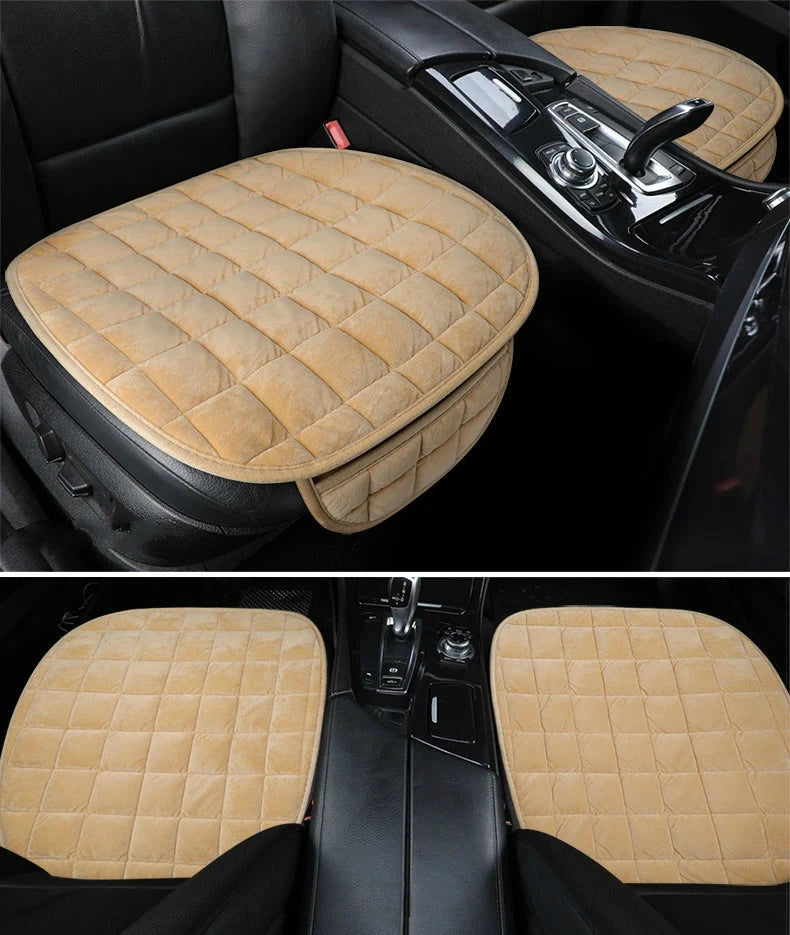 Universal Winter Warm Car Seat Cover Cushion Anti-slip Front GlowCart
