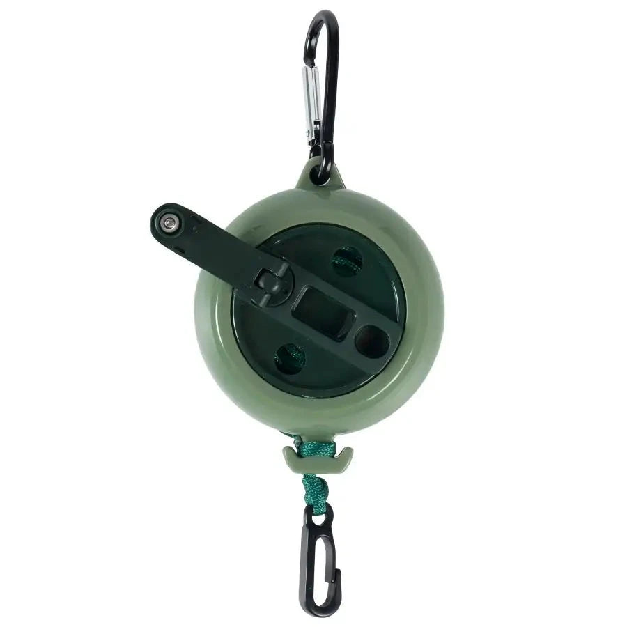 Portable Travel Clothesline,32.8ft Retractable GlowCart