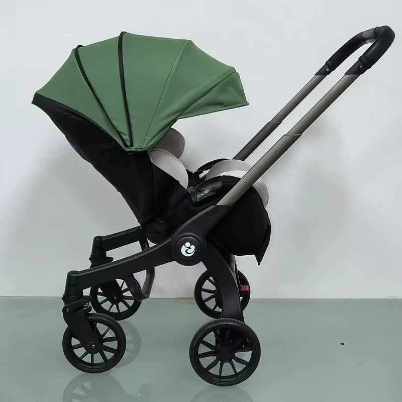 2025 NEW baby stroller 4in1 trolley car seat Multifunctional baby carriage luxury Foldable and portable strollers GlowCart