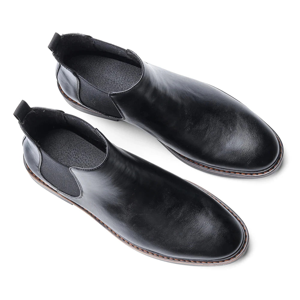 40~46 Men Chelsea Boots Brand Retro Comfortable Fashion Men GlowCart