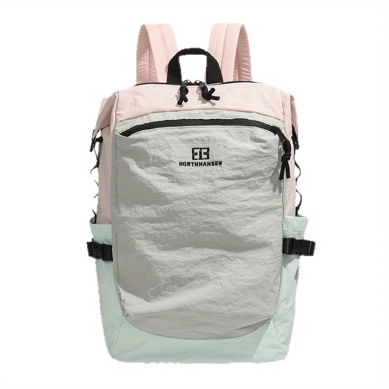 2025 Ins Campus Backpack Color Blocked Daypack for Students