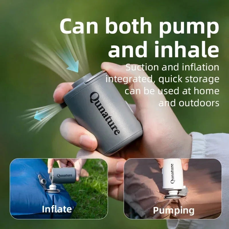 Qunature Electronic Wireless Inflator Pump Air Compressor GlowCart