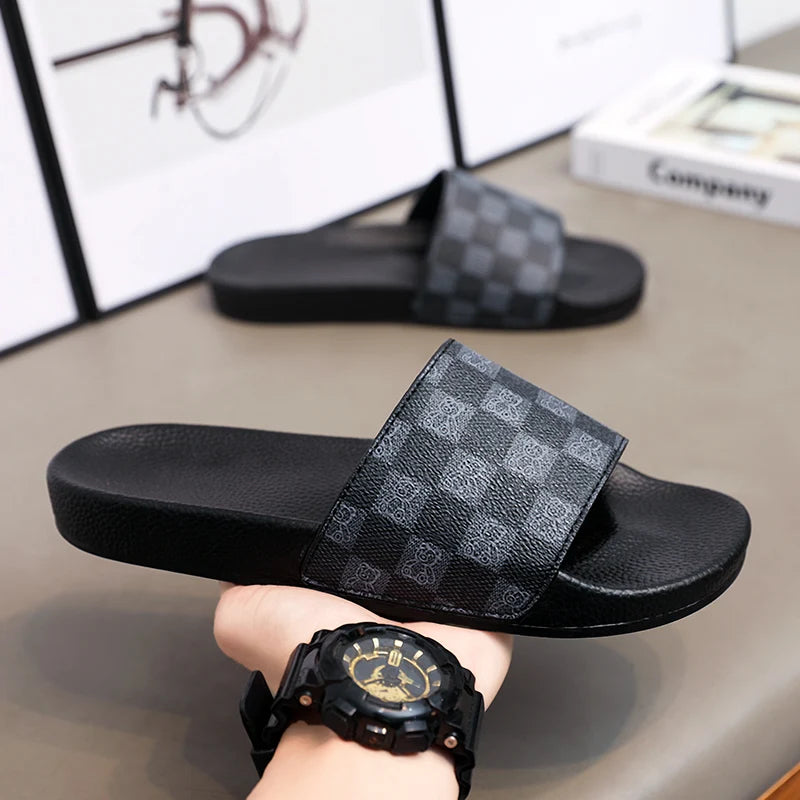 Men's Slippers Summer 2025 New Outer Wear Home Flip Flops Men's Non-Slip Beach Sandals GlowCart