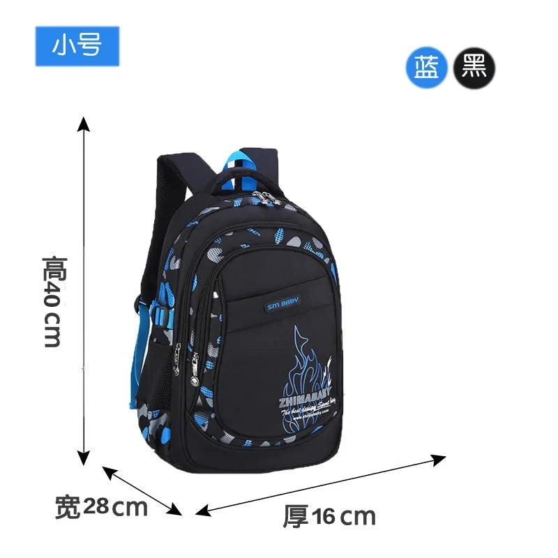 Waterproof Lightweight School Backpack for Kids 6-12 Years Durable Large Capacity Student Bookbag Boys Girls254 GlowCart