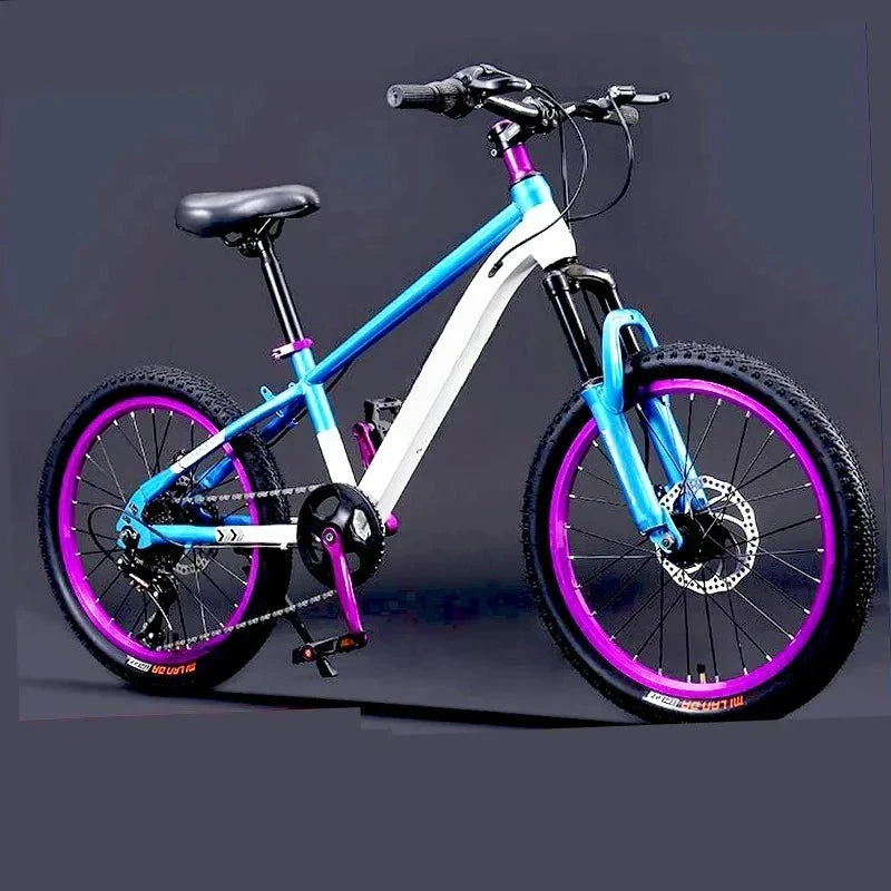 Mountain Bicycle for 8-16 Years Children With Brake Line/Kids Student MTB Cycle Men and Women /Low Price Girl Boy Child MTB Bike GlowCart