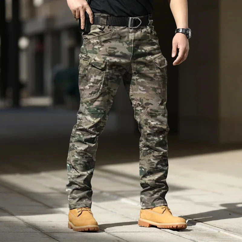 2024 new Mens fishing City Tactical Pants Men SWAT Combat GlowCart