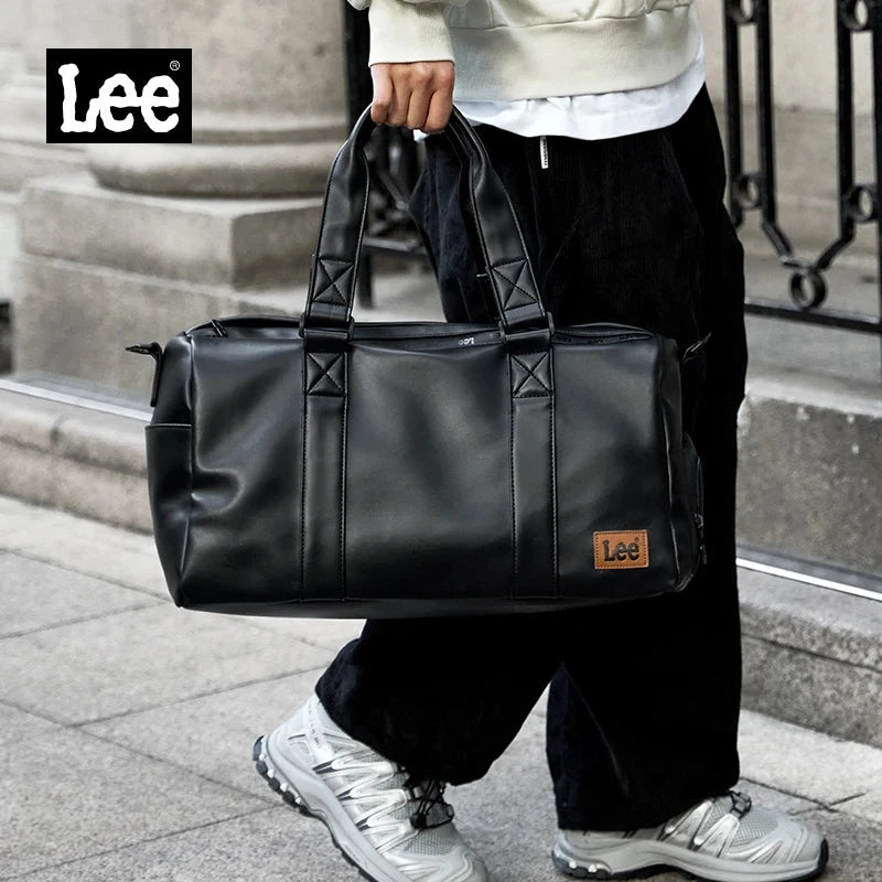 LEE High Quality Waterproof Leather Travel Duffel Bag Dry GlowCart
