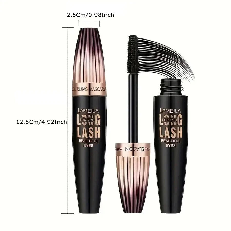 Waterproof 4D Mascara Thick Long Smudge-proof Plump GlowCart