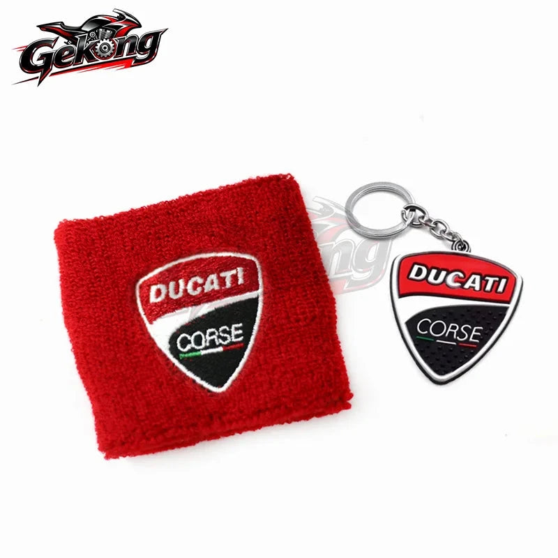 For Ducati Monster 400 620 695 696 750 795 796 821 937 Multistrada 950 1000 1100 Motorcycle Fluid Reservoir Cover Oil Cup Sock GlowCart