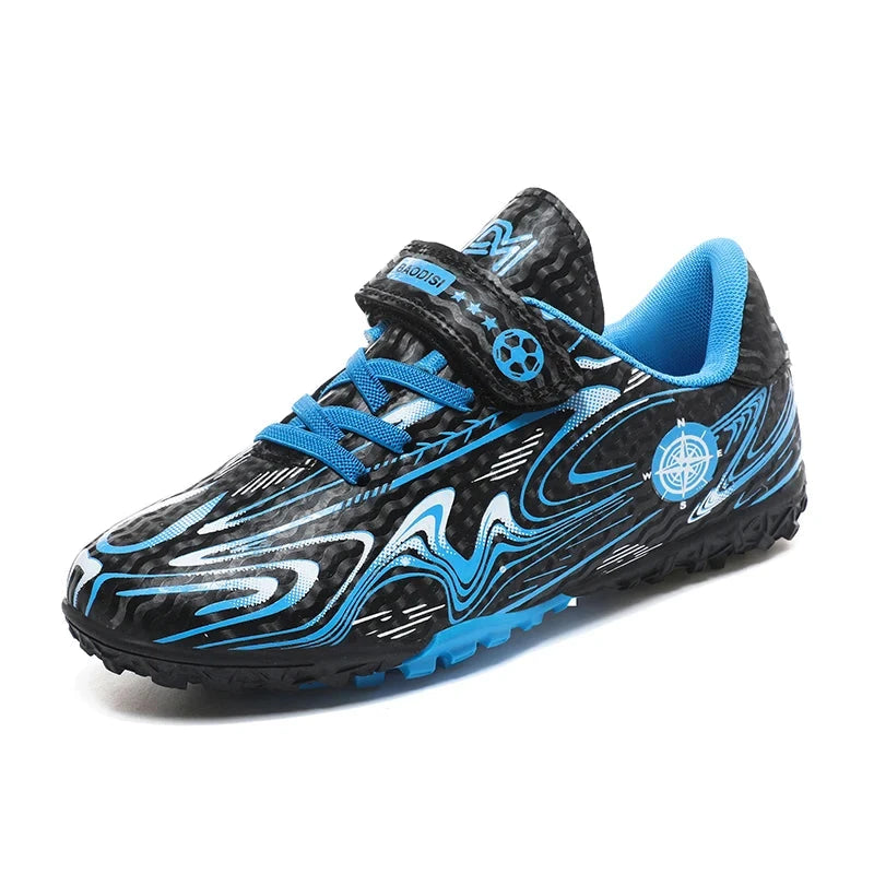 Childrens Football Shoes Boys Summer Breathe Primary Secondary School Students Youth Match Training Special FG/TF Football Shoes GlowCart