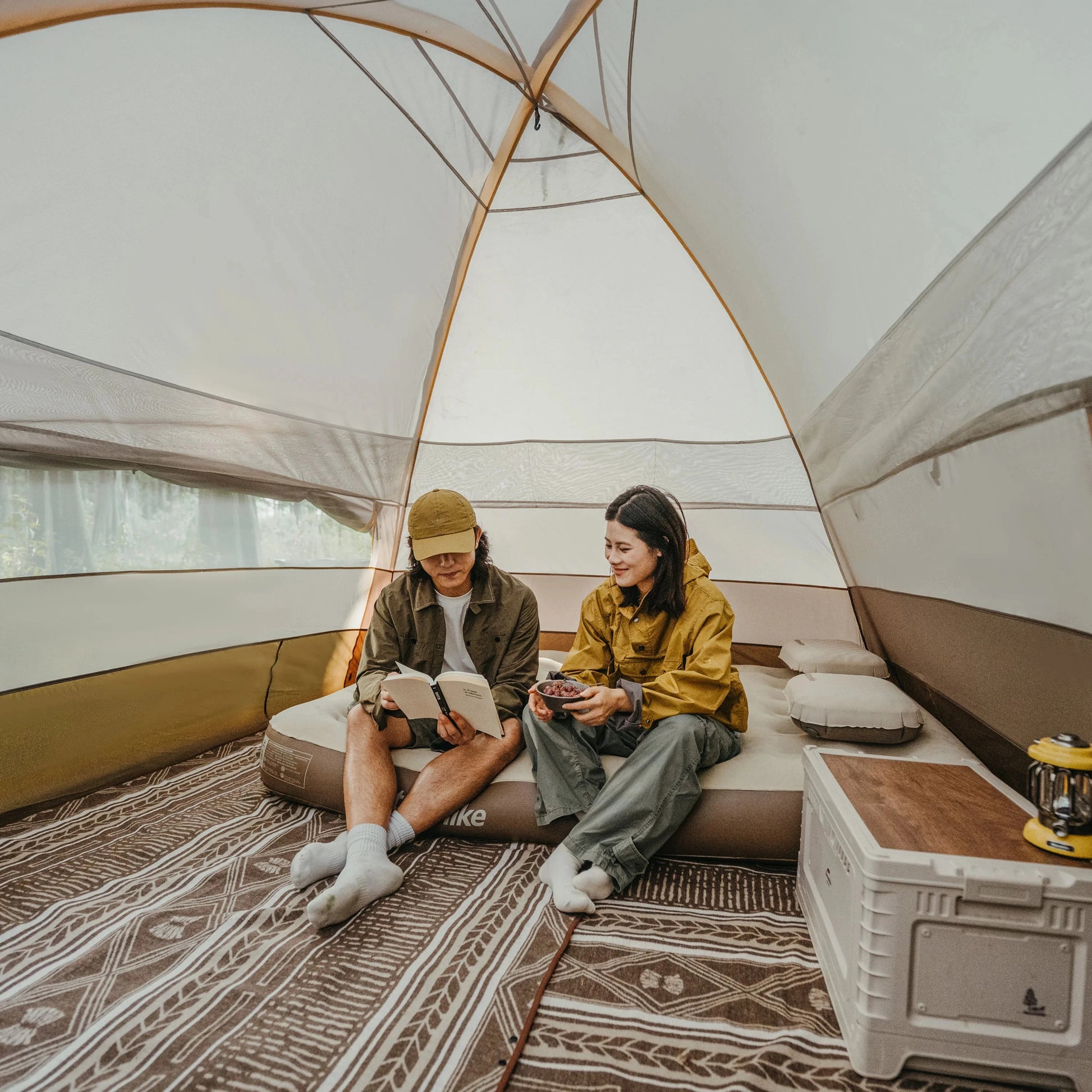 Naturehike KOTA6 Tunnel Tent 70D One Room One Living Room GlowCart