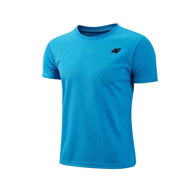 Men's Summer Exercise Trainning T-shirt High Quality