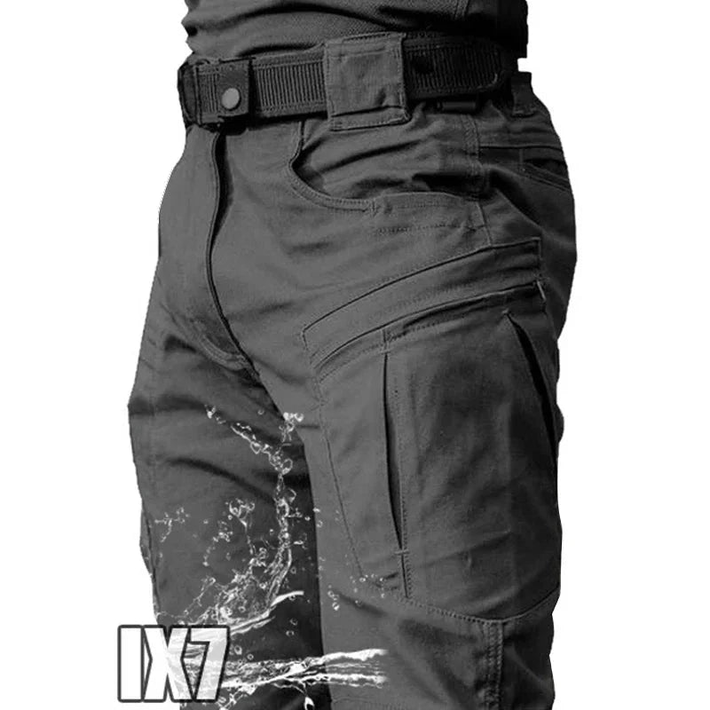 Men Cargo Pants Trousers Multi-pocket Waterproof GlowCart