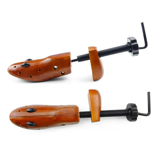Wood Shoe Expander Crease Protector Stretching Extensible Shoemaker Widening Footwear Lasts For Footwear Man Women Shoe Shaper GlowCart
