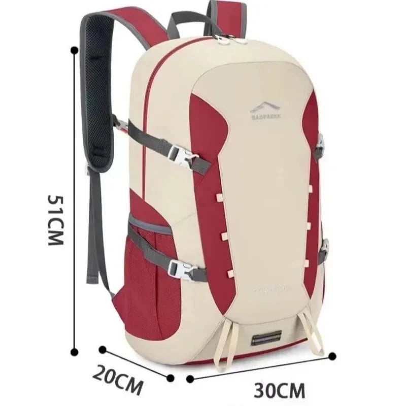 35L Lightweight Outdoor Camping Bag Men Backpack Waterproof GlowCart