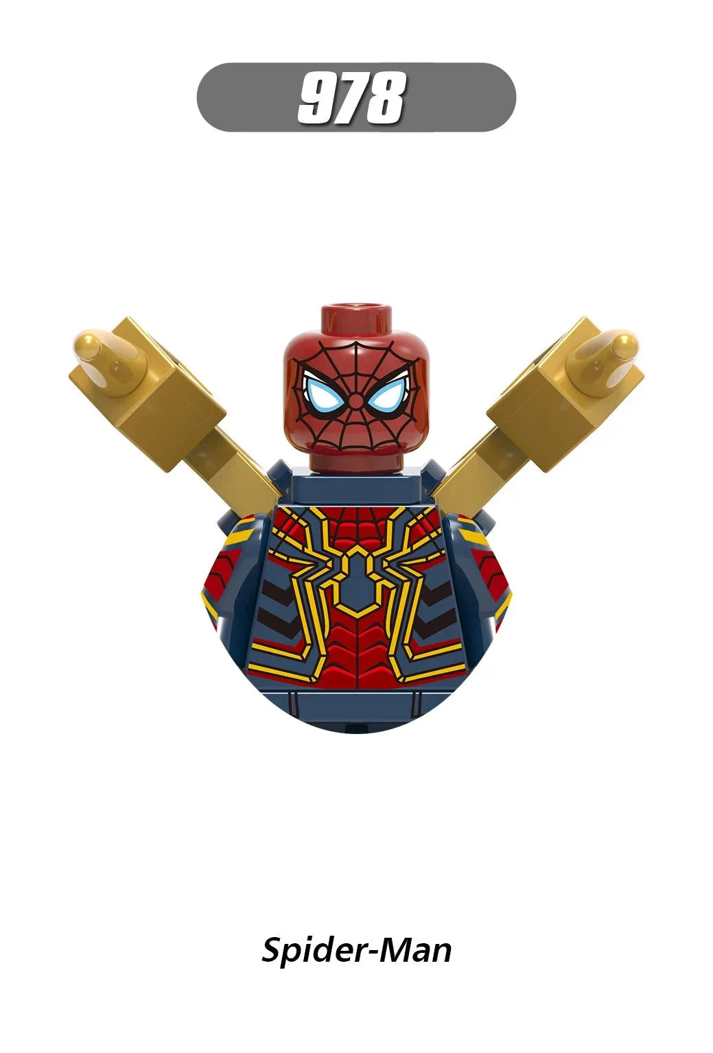 1002 Marvel Deadpool Iron Man Riot Thor Building Brick toy GlowCart