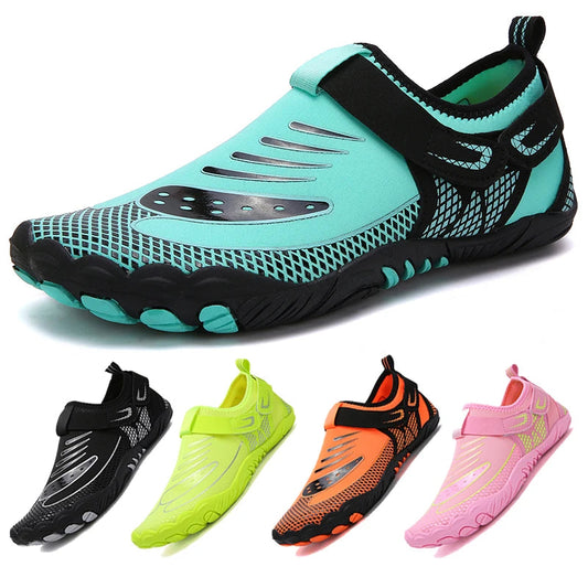 Swimming Shoes Men Beach Aqua Shoes Women Quick Dry Barefoot Upstream Surfing Slippers Hiking Water Shoes Wading Unisex Sneakers GlowCart