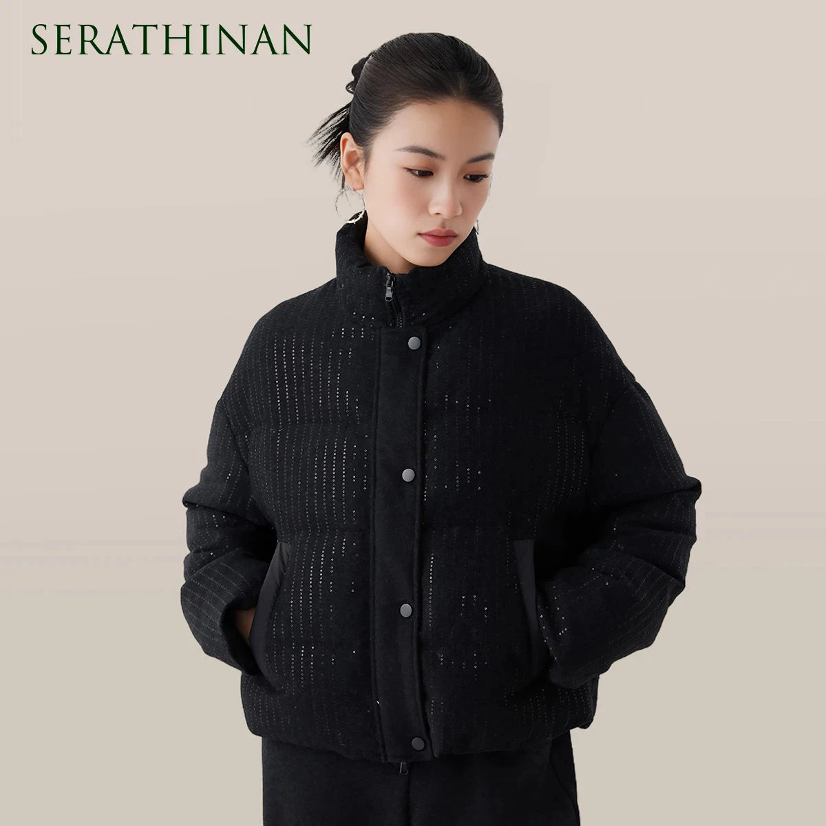 K2739W High Quality Luxury Women's Clothing 90% White Goose GlowCart