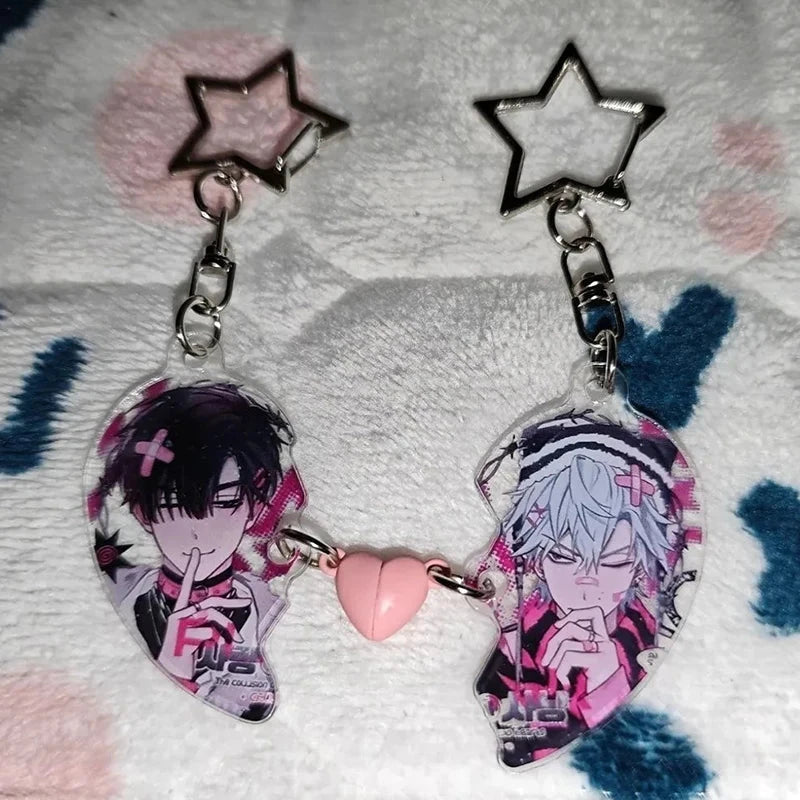 Anime ALIEN STAGE IVAN TILL Cosplay Keychain Unisex Acrylic GlowCart