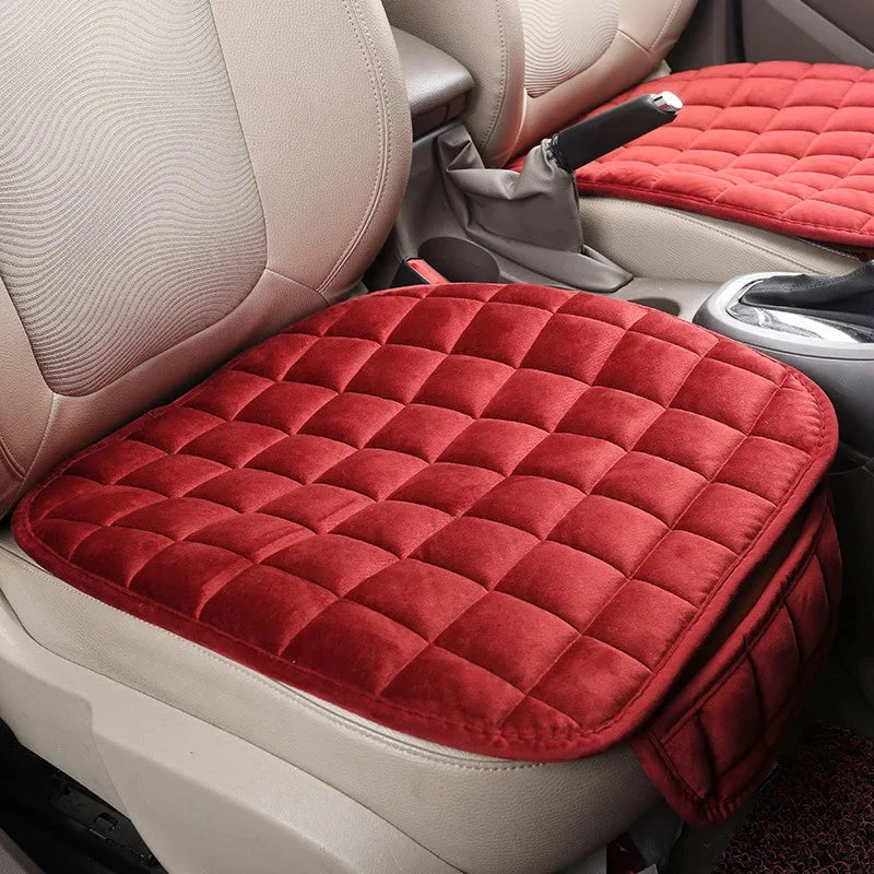 Universal Winter Warm Car Seat Cover Cushion Anti-slip Front GlowCart