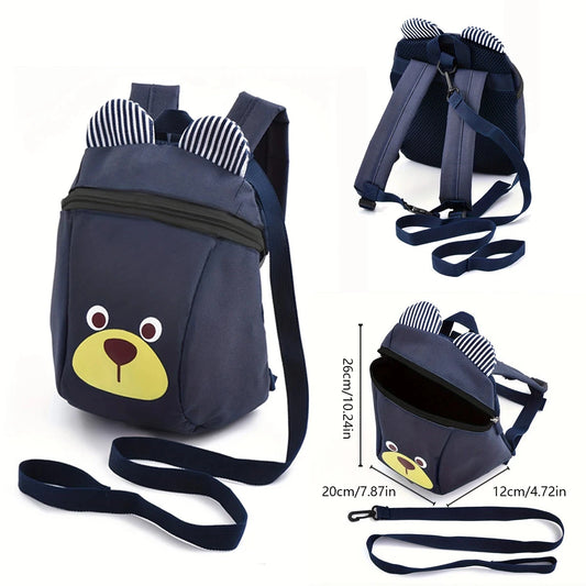 Traction ropeWalking Strap Cute Anti-lost Toddler School Backpack Cartoon Bags Nurser Childreny Shoulder Bags Preschool Rucksack GlowCart
