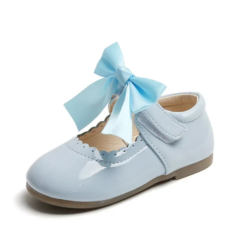 2025 Spring Autumn Little Toddler Girl Leather Dress Shoes Kids Cute Oxfords Bright Colors Girls Party Performance Dance Shoes GlowCart