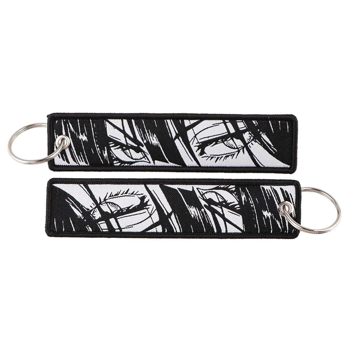 Classic Anime Cool Embroidery Key Fobs Key Tag Motorcycles GlowCart