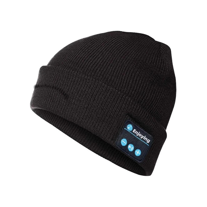 Winter Sports Bluetooth Hat Warm Beanie Music Wireless GlowCart