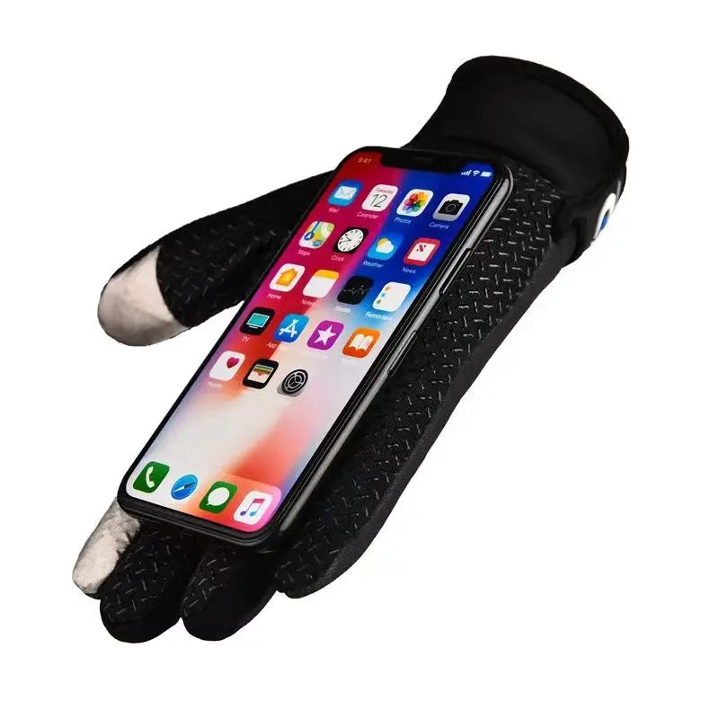 Cycling Gloves Men Anti-slip Full Finger Motorcycle Spring Autumn Gloves Hiking Fishing Touchscreen Outdoor Adventure Gloves GlowCart