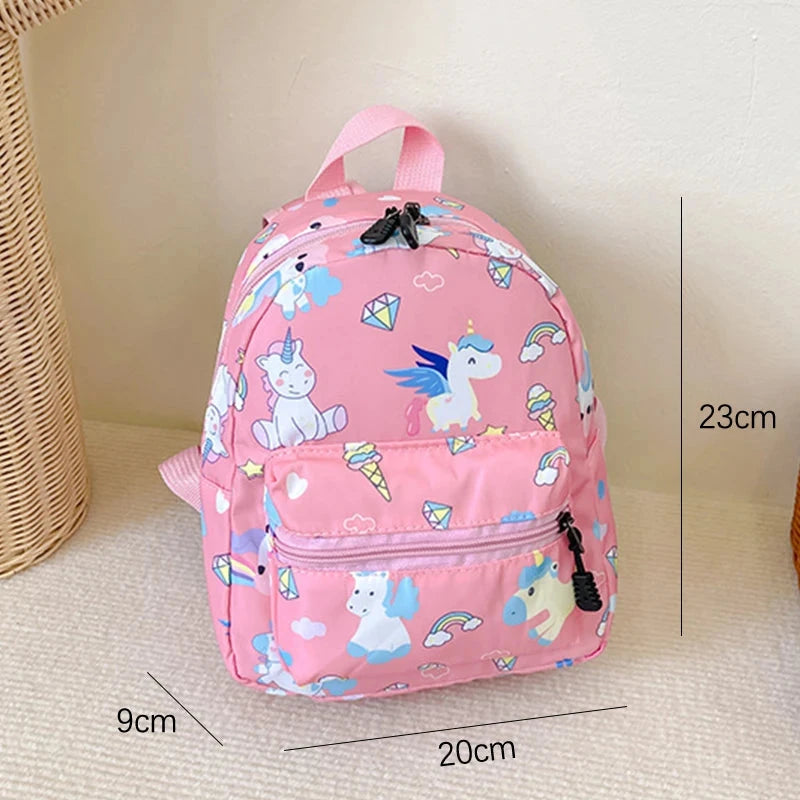 Children's Cartoon Dinosaur Unicorn Backpacks For Teenager Cute Kindergarten Schoolbag Waterproof Book Bag Boys Girls Animal Bag GlowCart