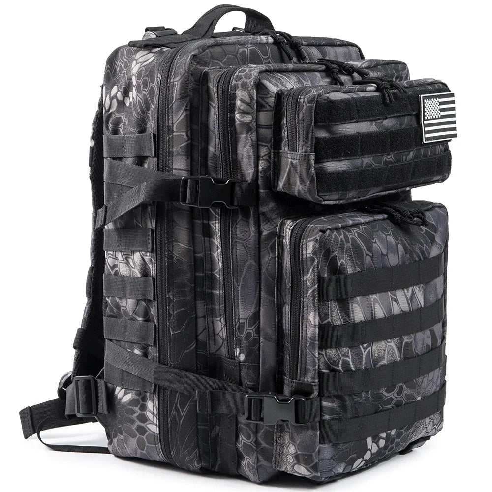 Tactical Backpacks Outdoor 45L Large Capacity Man 3 Days GlowCart