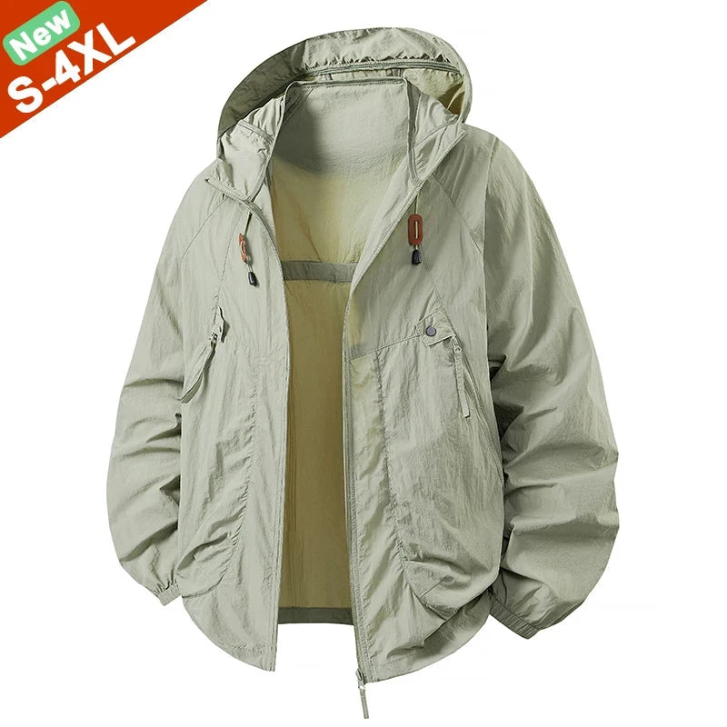 8Colors Fast Ship Men Jacket Summer Coats Male Fishing GlowCart