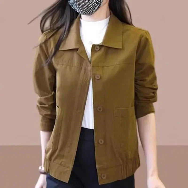 Spring Summer Women Thin Short Jacket Mother Fashion GlowCart