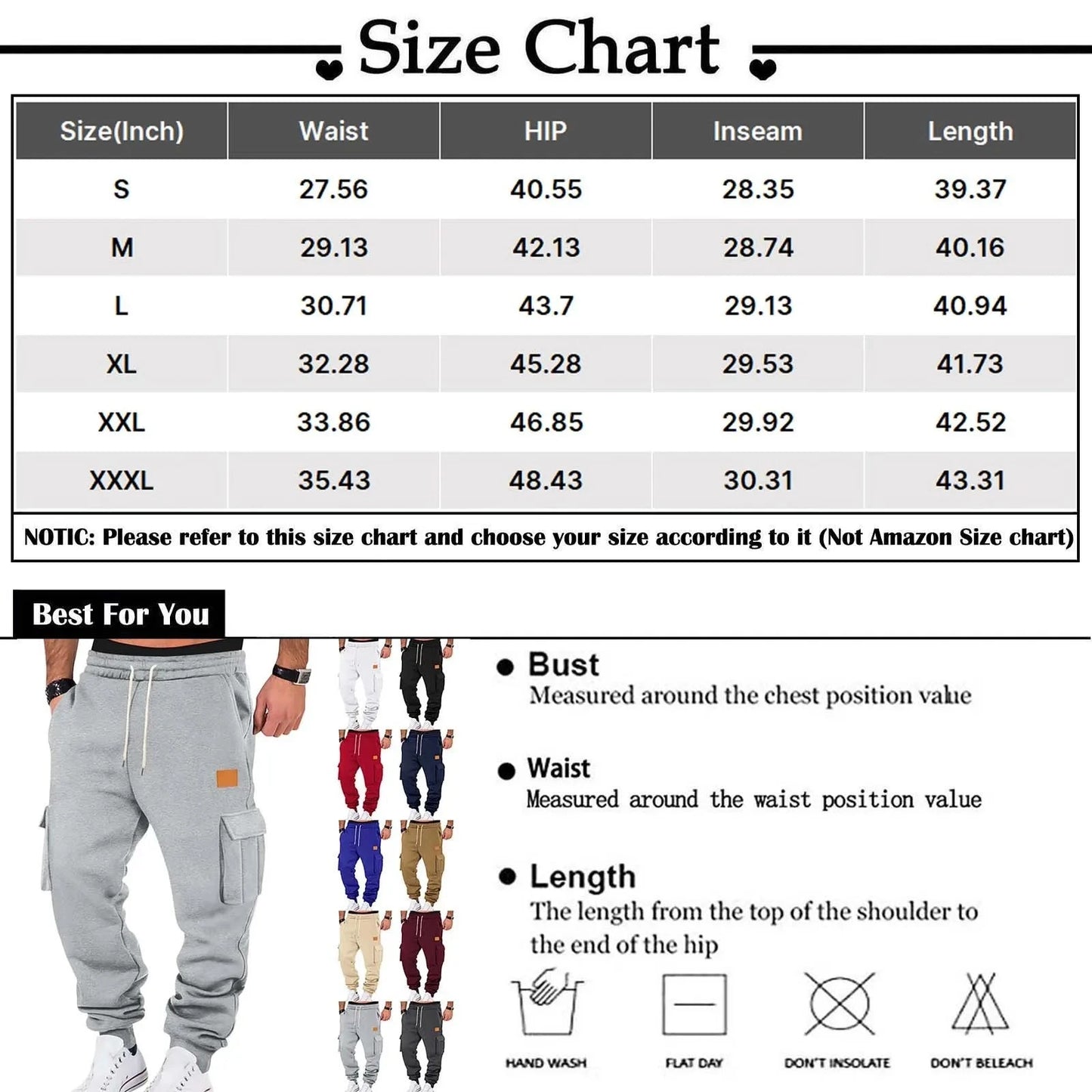 Men's Cargo Pants 2025 New Casual Loose Autumn Winter GlowCart