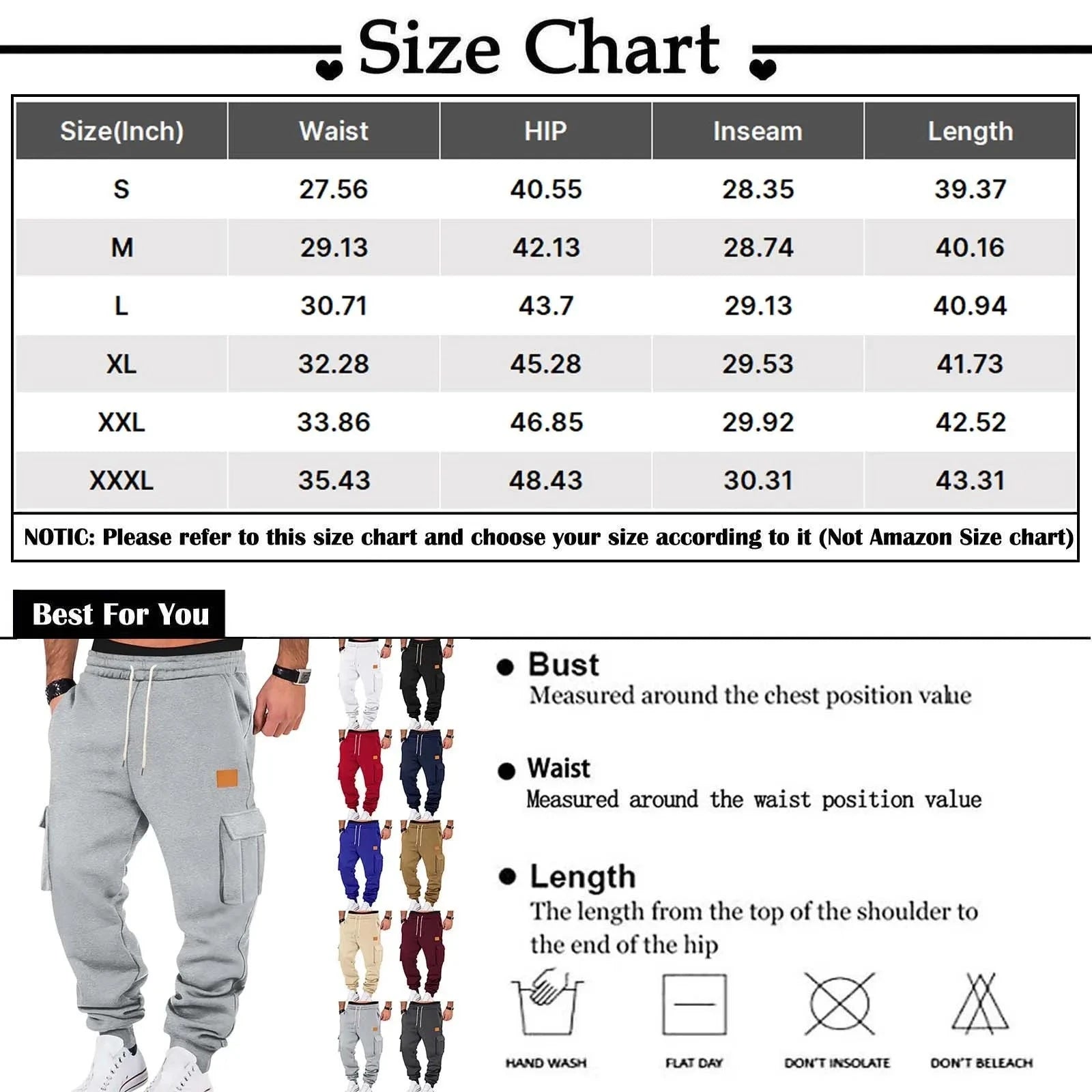 Men's Cargo Pants 2025 New Casual Loose Autumn Winter GlowCart