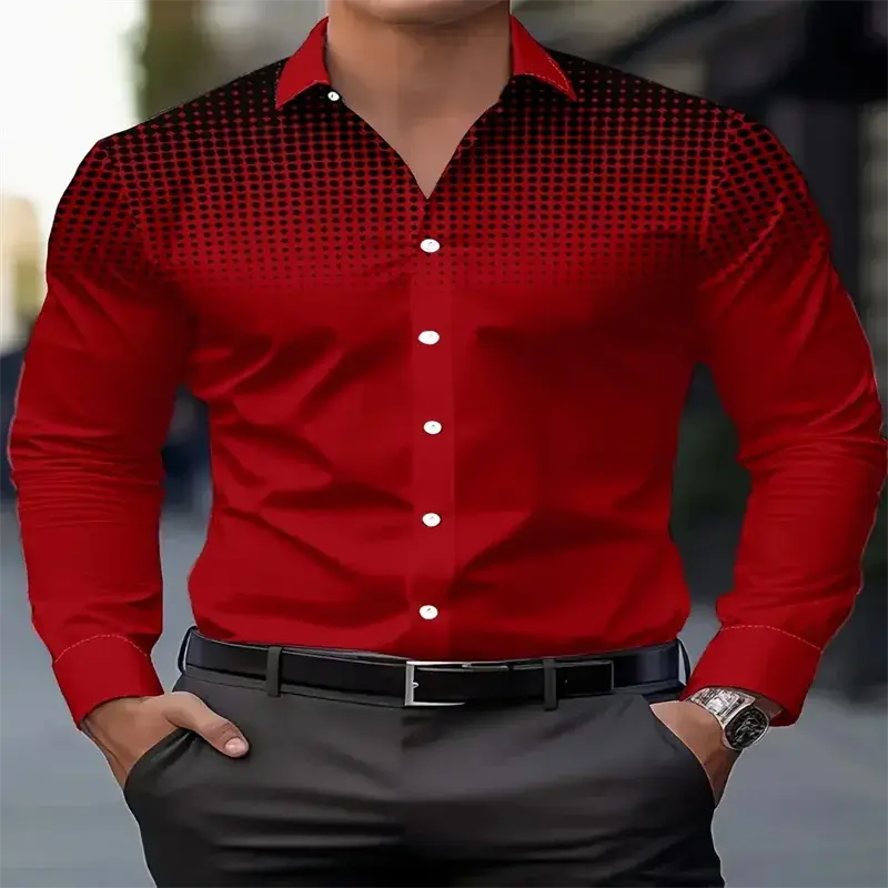 12 colors of men's business shirts for spring, summer, autumn and winter, comfortable and soft designer shirts for daily use GlowCart