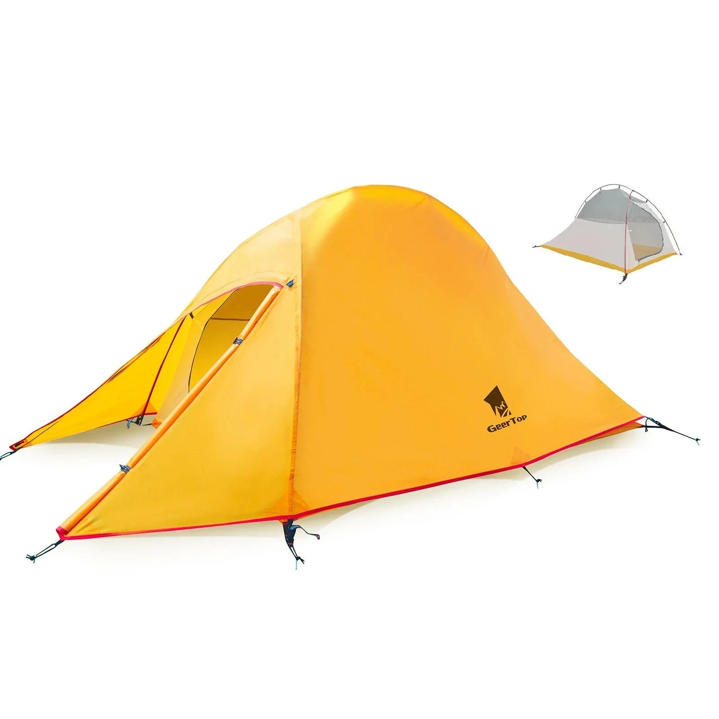 Ultralight Camping Tent Double Layer Waterproof Cloud UV GlowCart