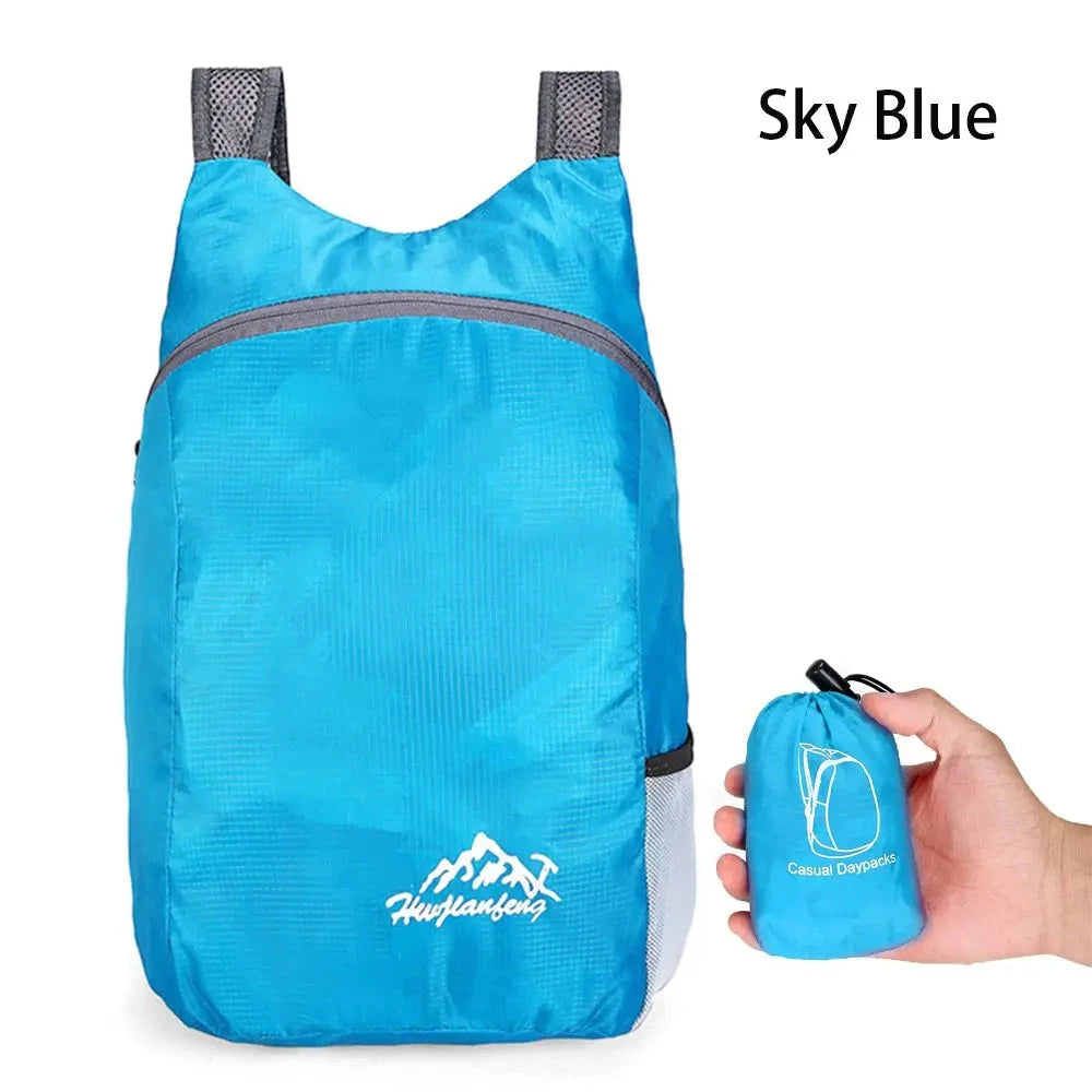 20L Lightweight Packable Backpack Foldable Ultralight GlowCart