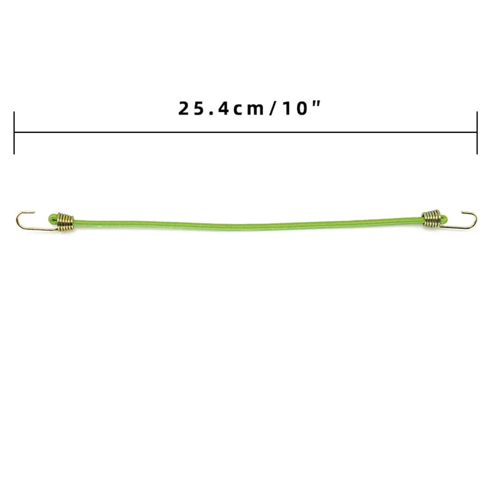 12Pcs Elastic Clamping Pules Heavy Duty Stretch Rope Hooks GlowCart