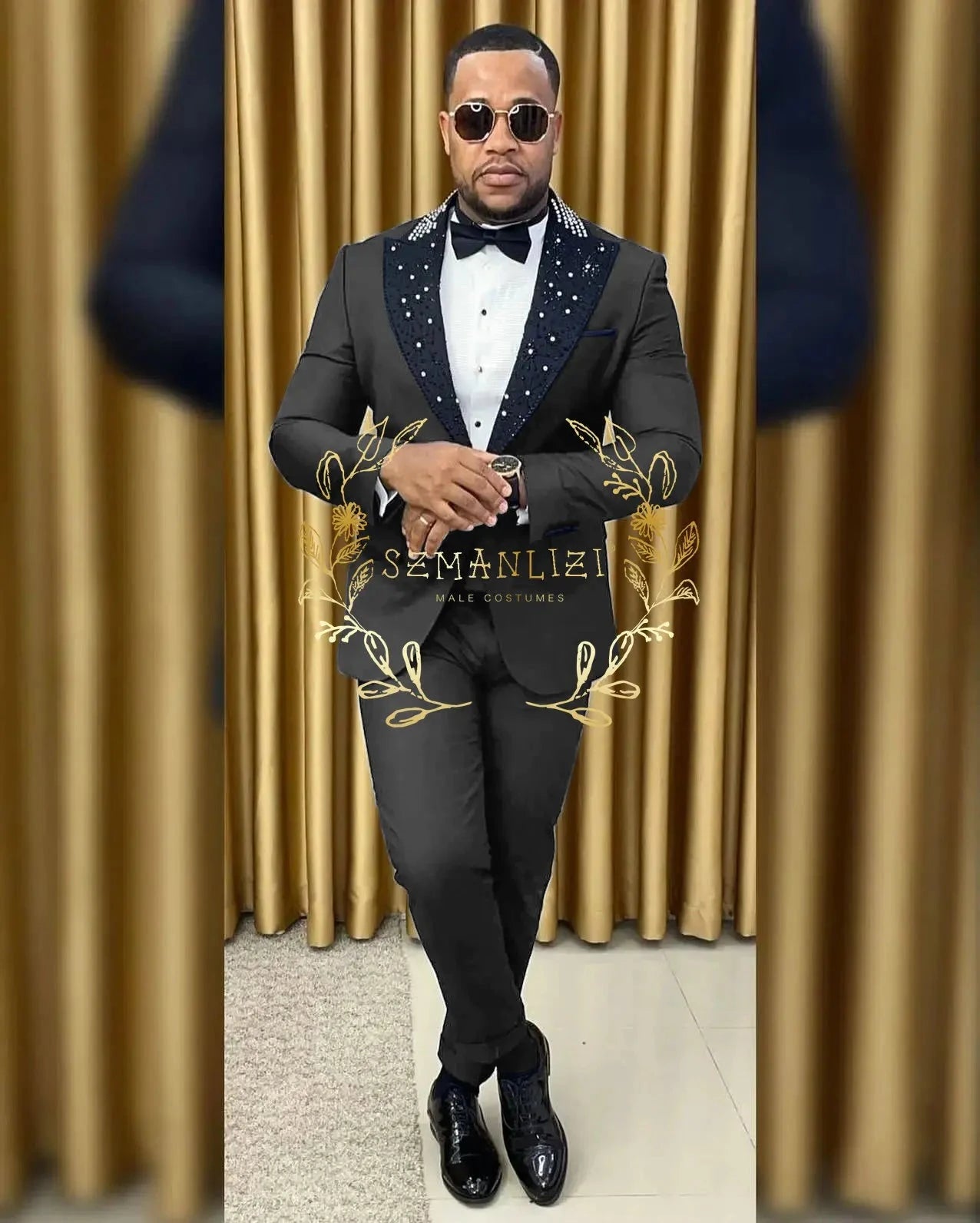 Luxury Wedding Suits For Men Groom Wear Tuxedos Handmade GlowCart