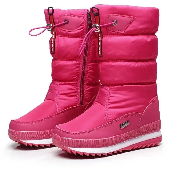 Winter Boots Thick Plush Waterproof Non-slip Boots Fashion GlowCart