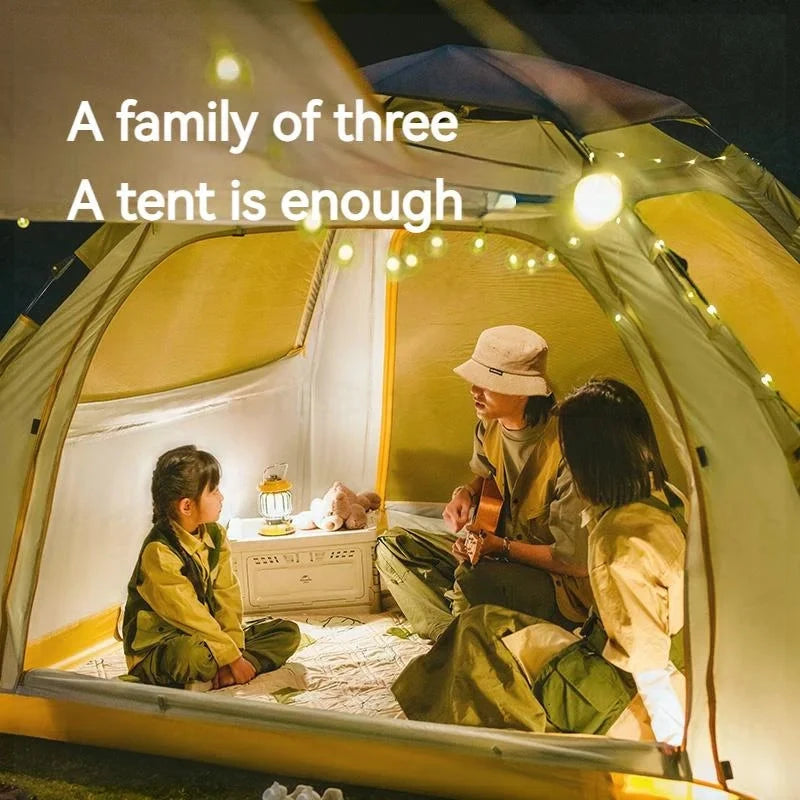 Naturehike Ango ES60 One-Click Tent 2-3 Persons Quick GlowCart