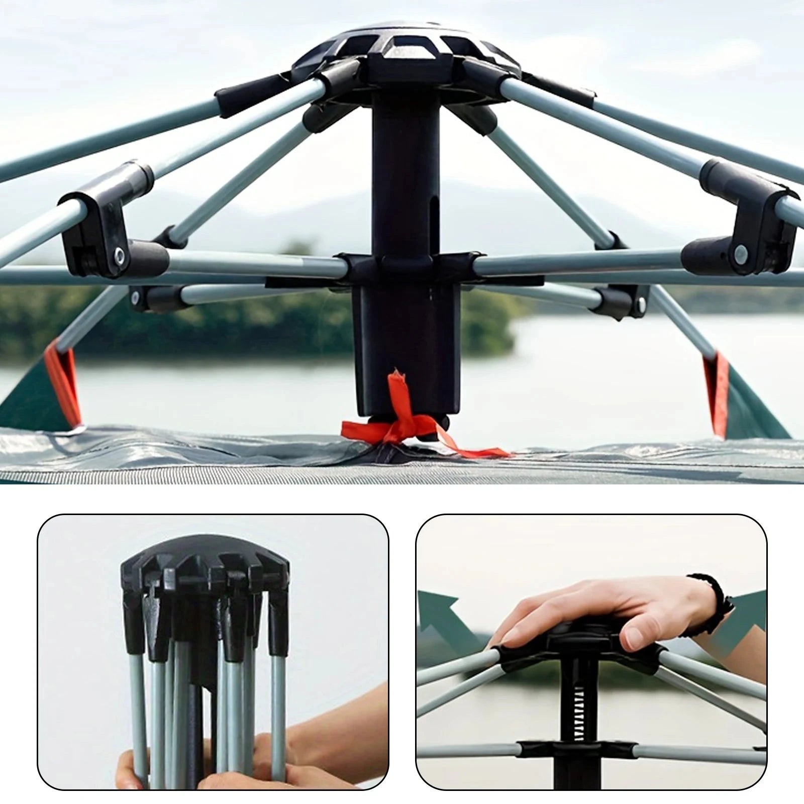 Pop up tents for camping waterproof Portable Windproof tents GlowCart