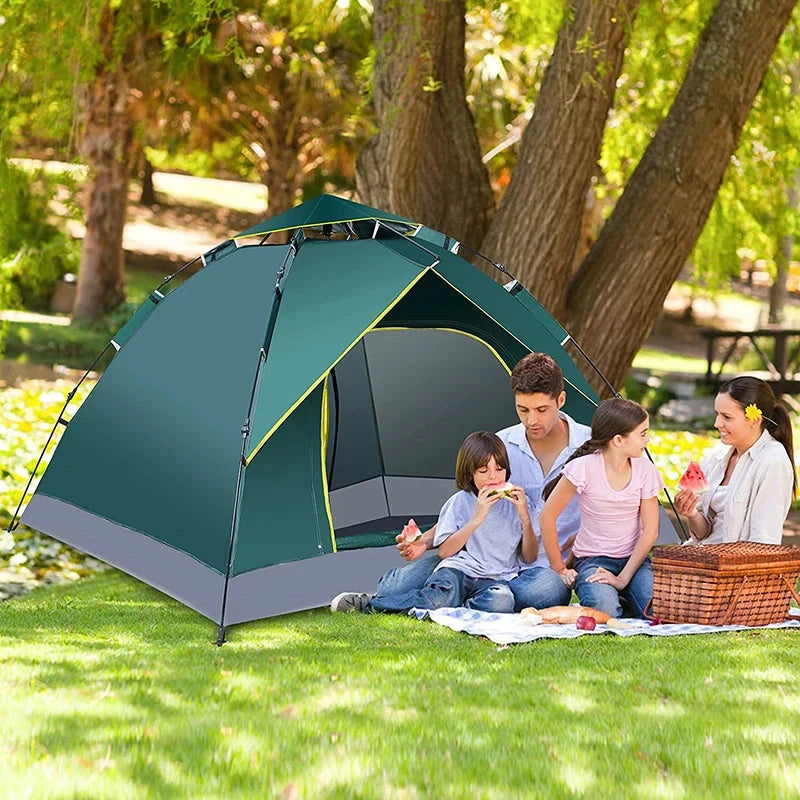 Portable Folding Automatic Tent for Outdoor Camping Picnic GlowCart