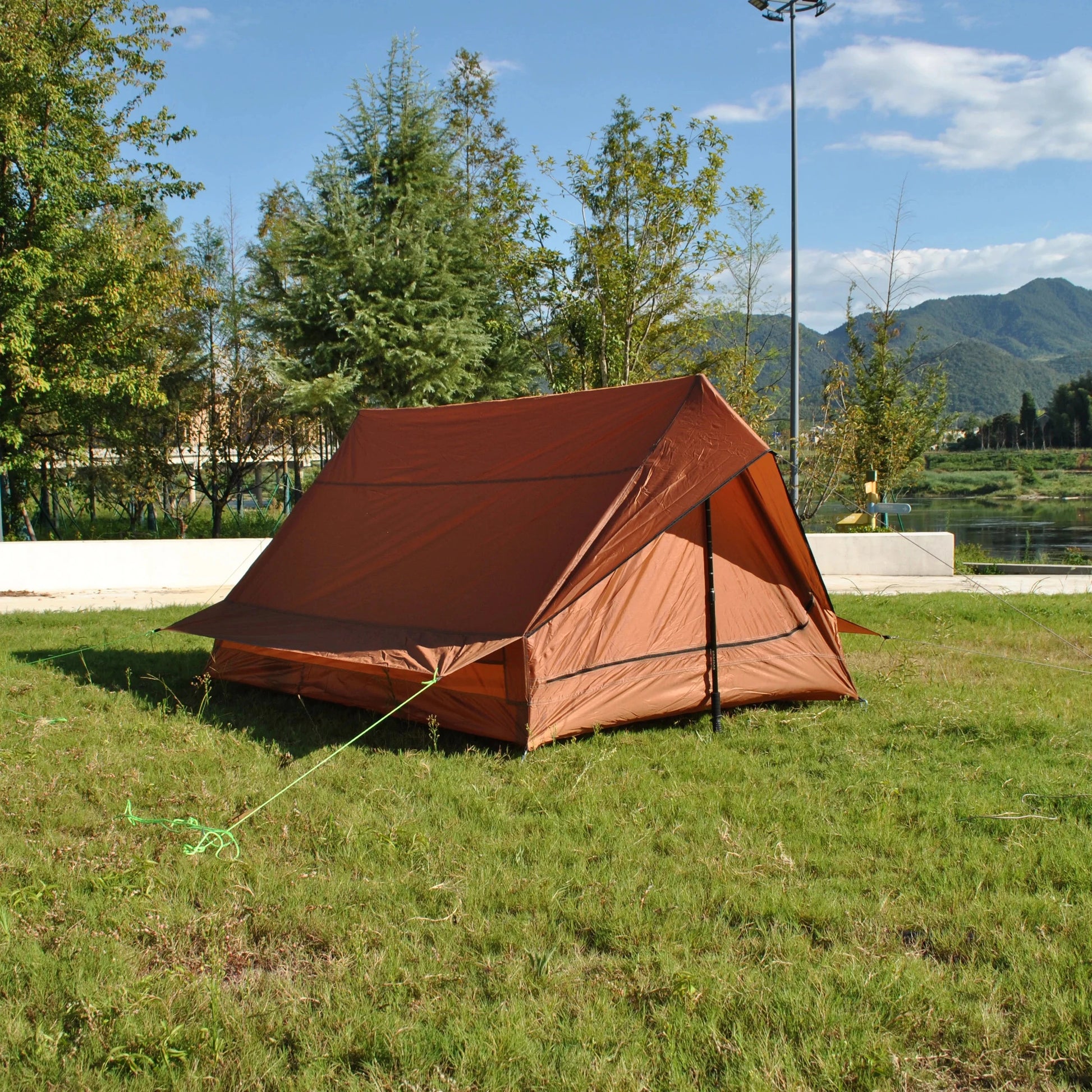 Ultralight Waterproof 2-3 Person A Frame Camping Tent - GlowCart