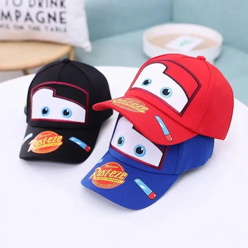Lightning McQueen spring, autumn and summer children's hat GlowCart