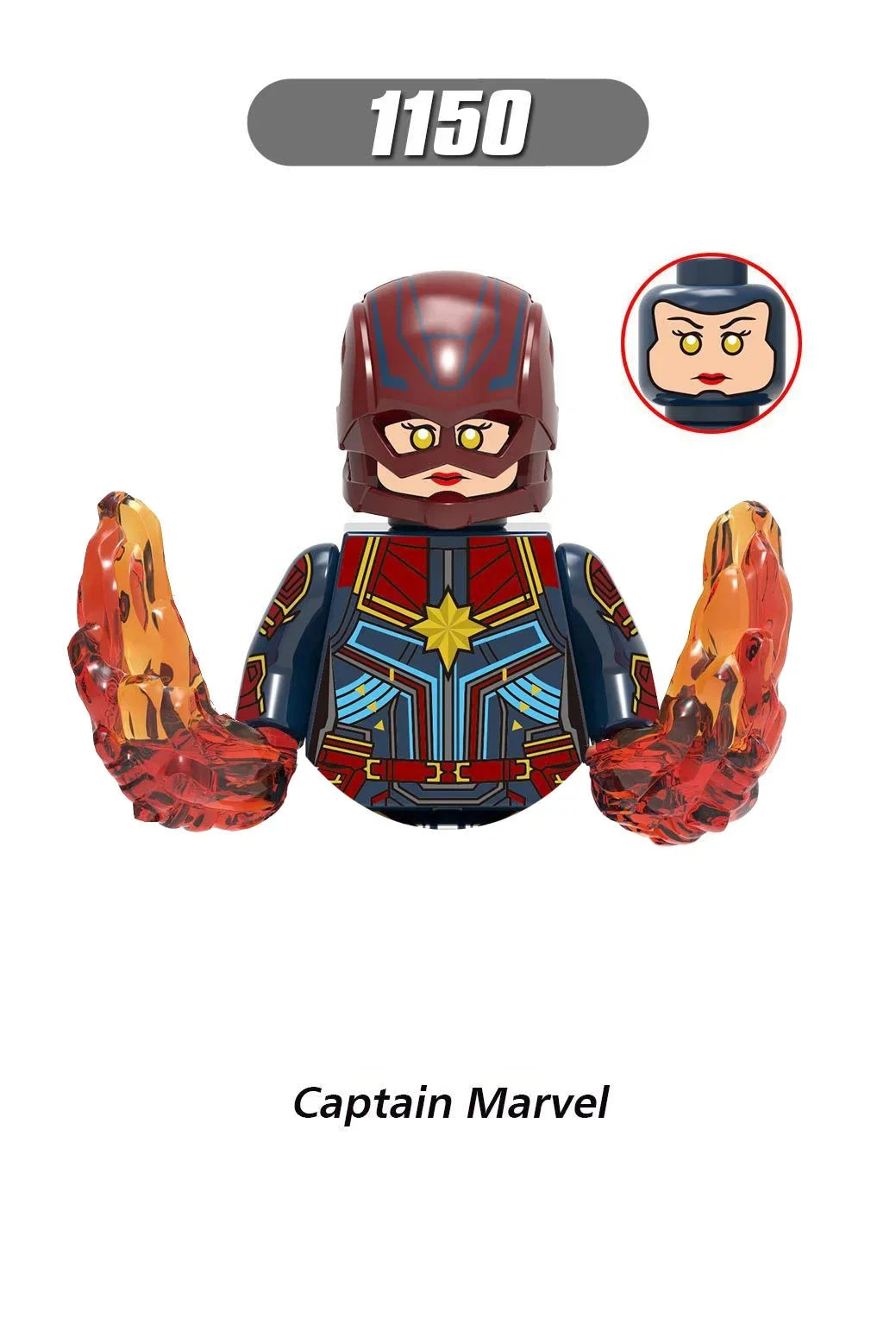 1002 Marvel Deadpool Iron Man Riot Thor Building Brick toy GlowCart